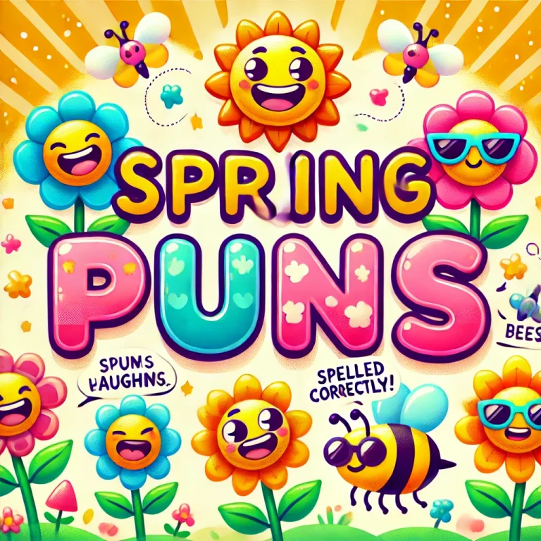 spring puns
