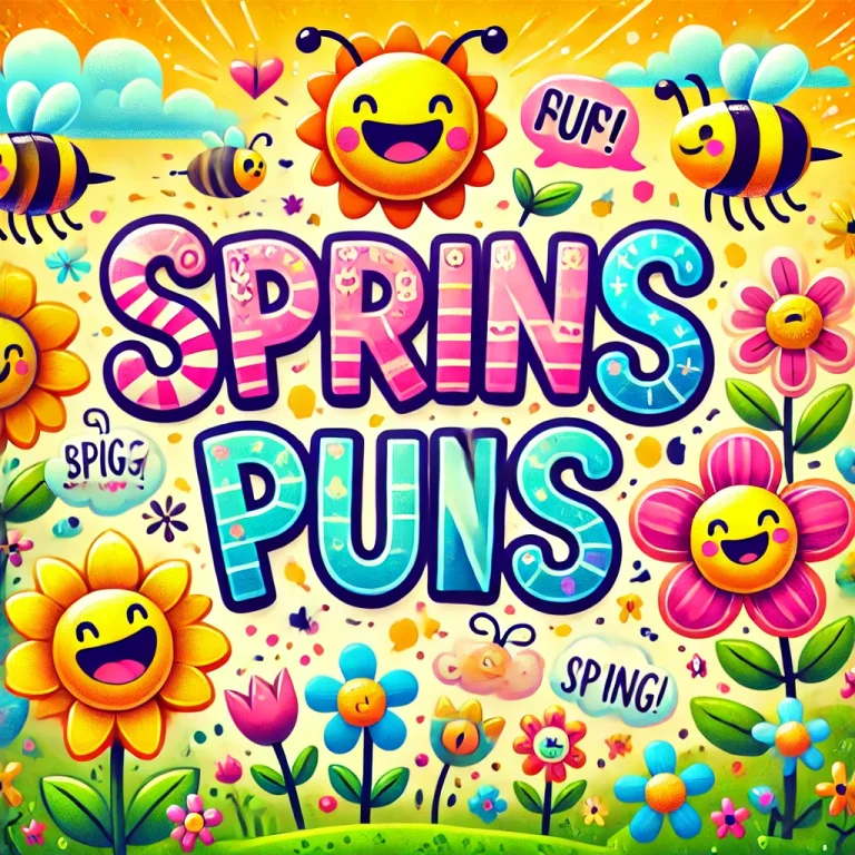 spring puns