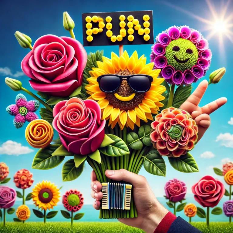 flower puns